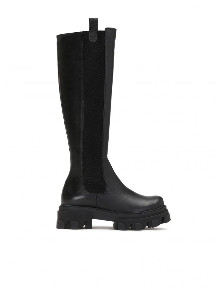 kazar Ladies' black high boots