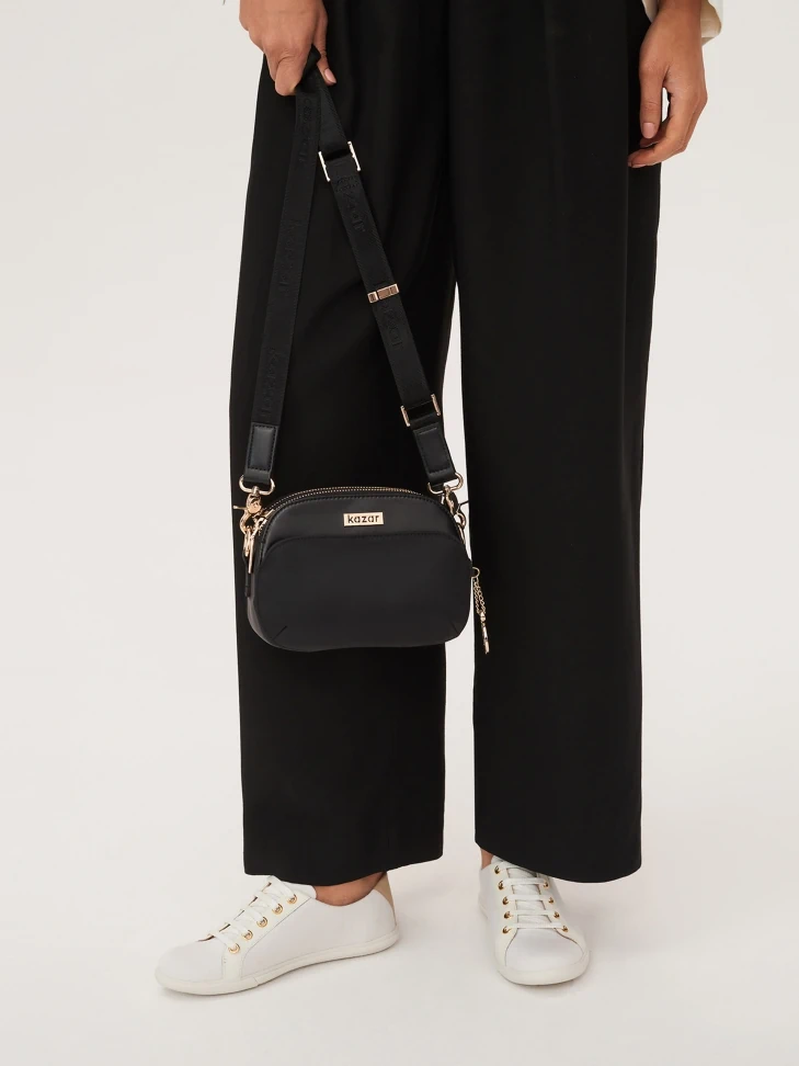 Kazar Ladies’ Black Messenger Bag