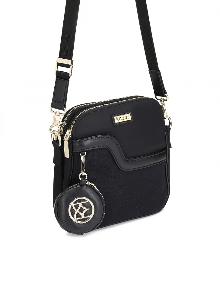 Kazar Ladies' Black Messenger Bag