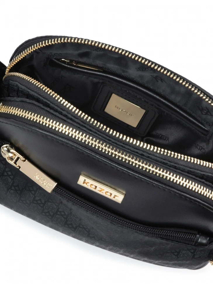 Kazar Ladies' Black Messenger Bag