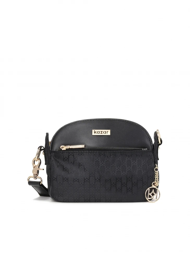 kazar Ladies' black messenger bag