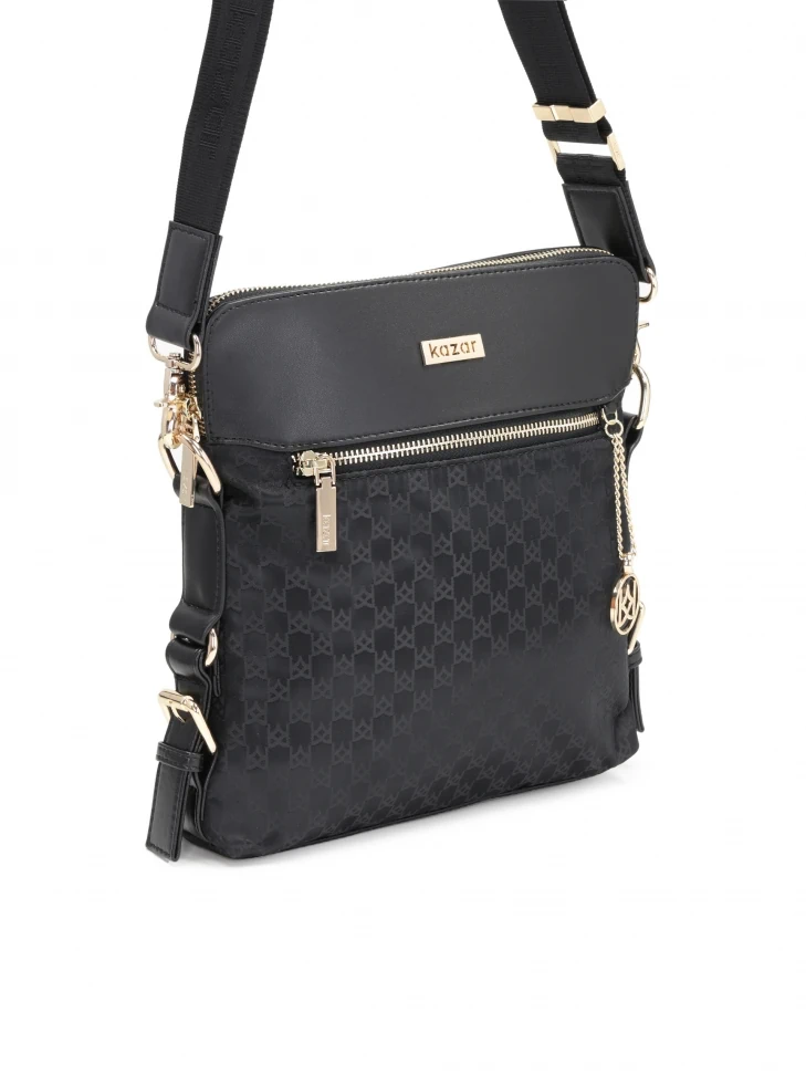 Kazar Ladies' Black Messenger Bag