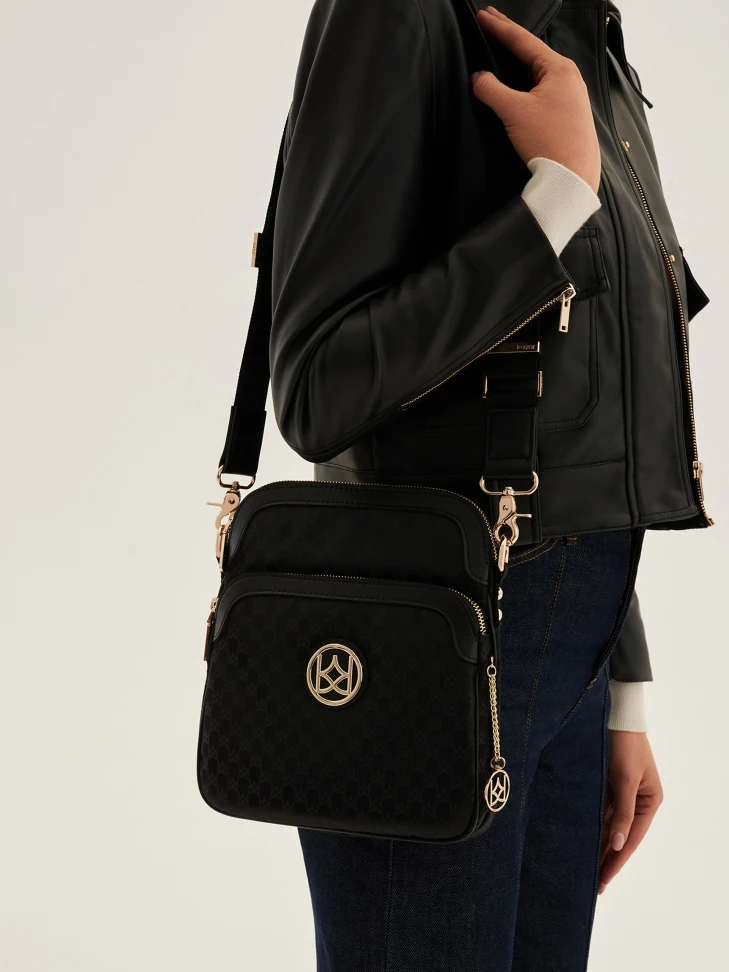 Kazar Ladies' Black Messenger Bag