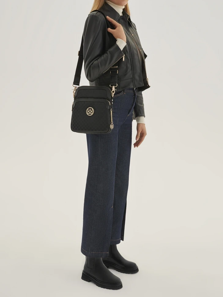 Kazar Ladies' Black Messenger Bag