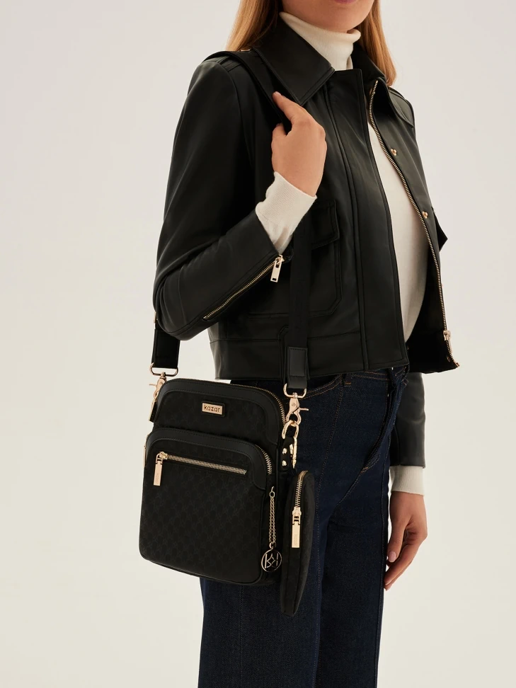 Kazar Ladies' Black Messenger Bag