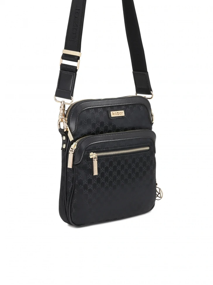 Kazar Ladies' Black Messenger Bag