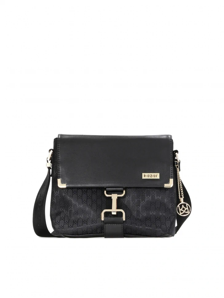 kazar Ladies' black messenger bag