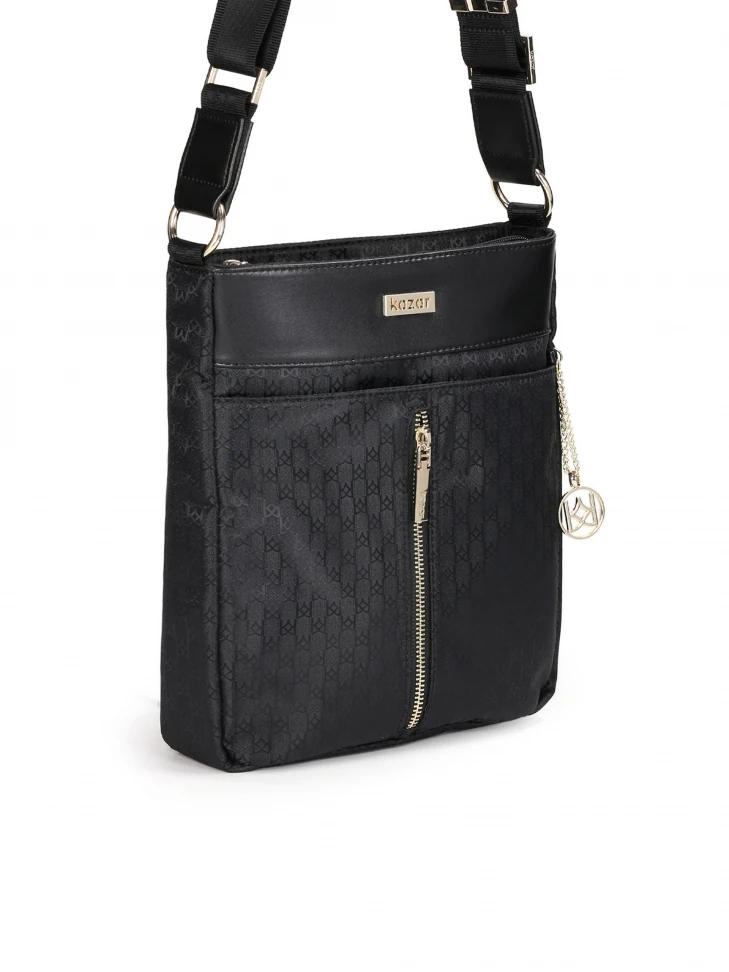Kazar Ladies' Black Messenger Bag