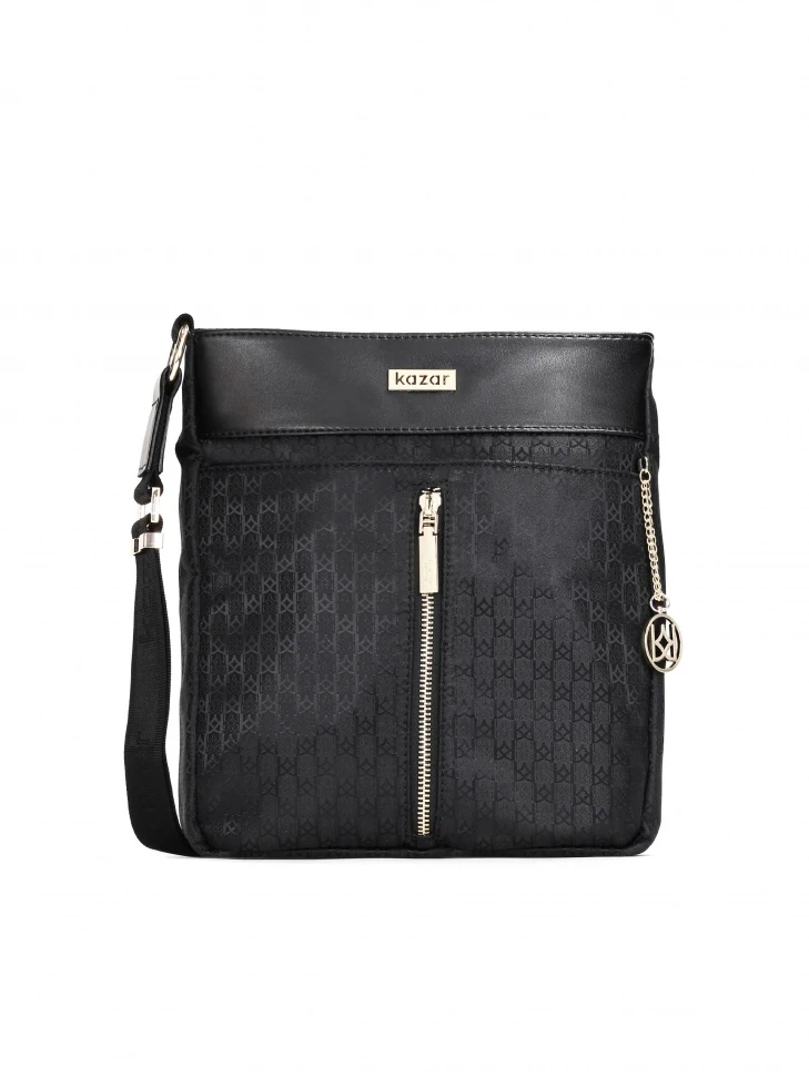 kazar Ladies' black messenger bag