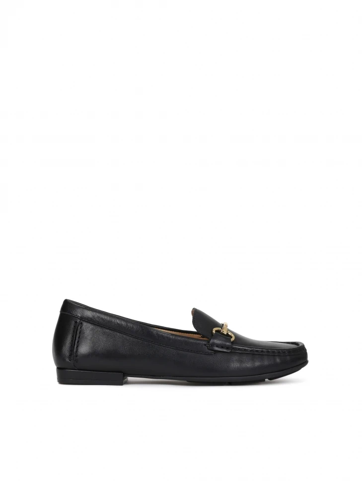 kazar Ladies' black moccasins