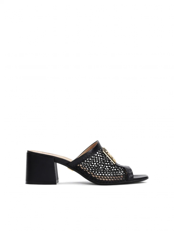 kazar Ladies’ black mules