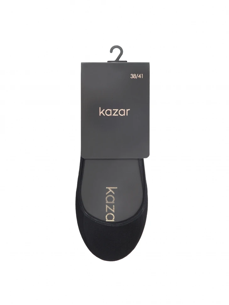 Kazar Ladies’ Black No-show Socks
