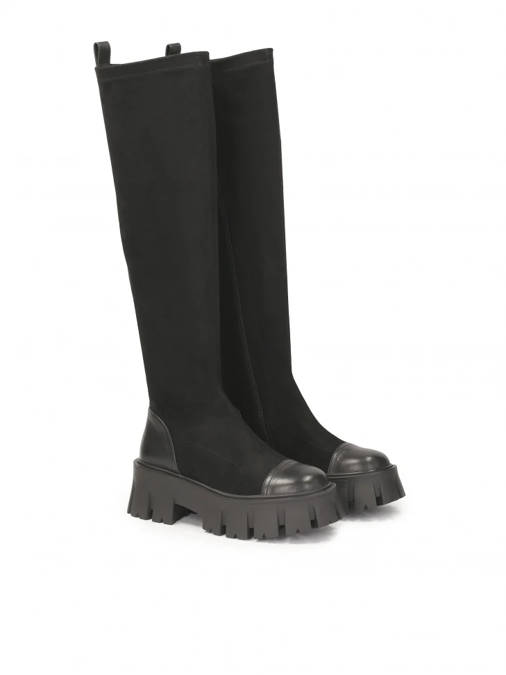 Kazar Ladies' Black Over-the-knee Boots
