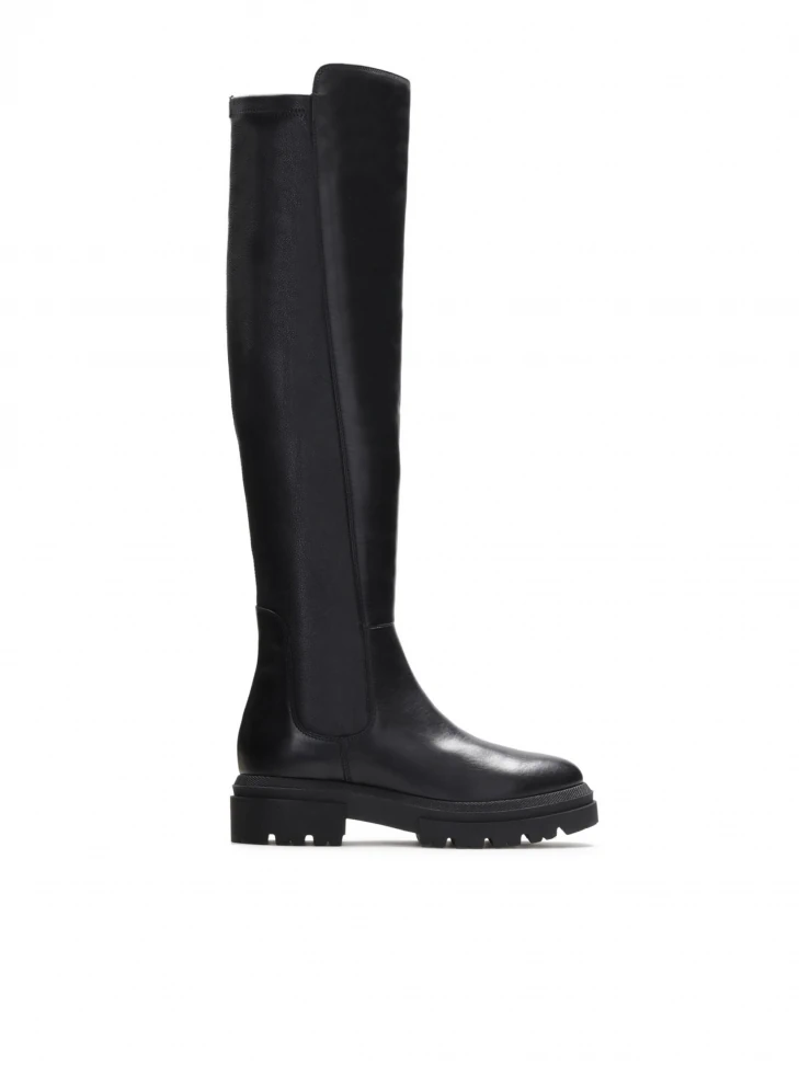 kazar Ladies' black over-the-knee boots