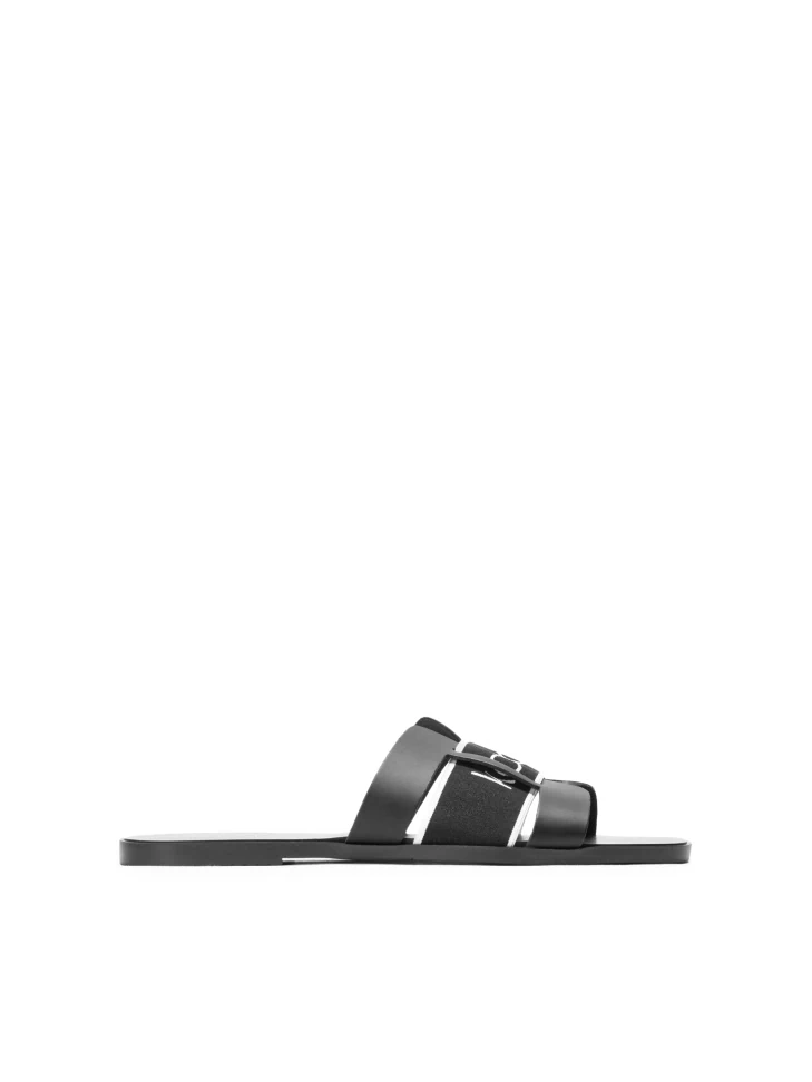 kazar Ladies' black slides