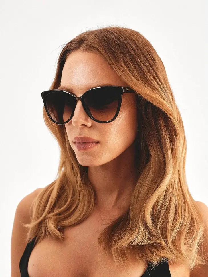 Kazar Ladies' Black Sunglasses