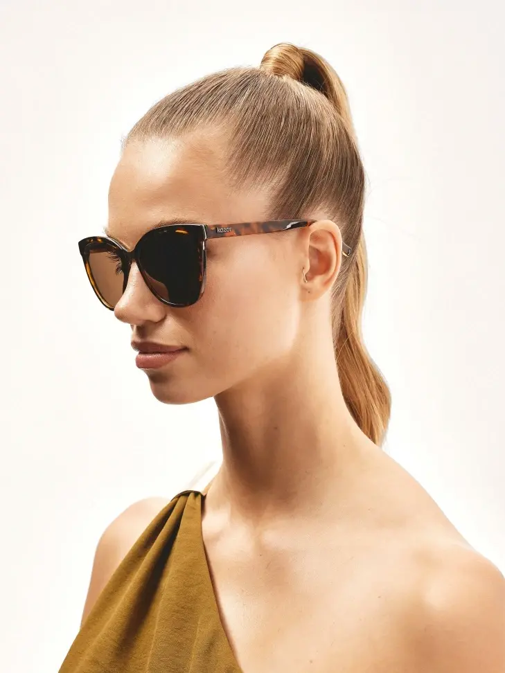 Kazar Ladies' Brown Sunglasses