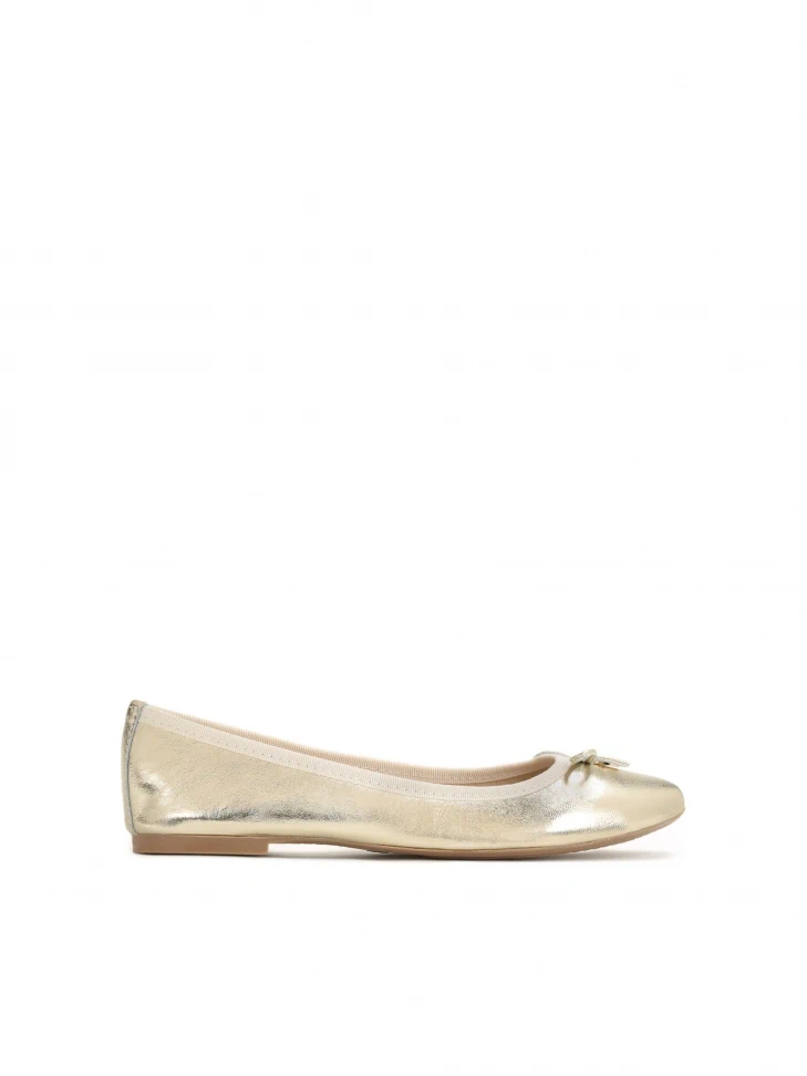 kazar Ladies' gold ballerinas