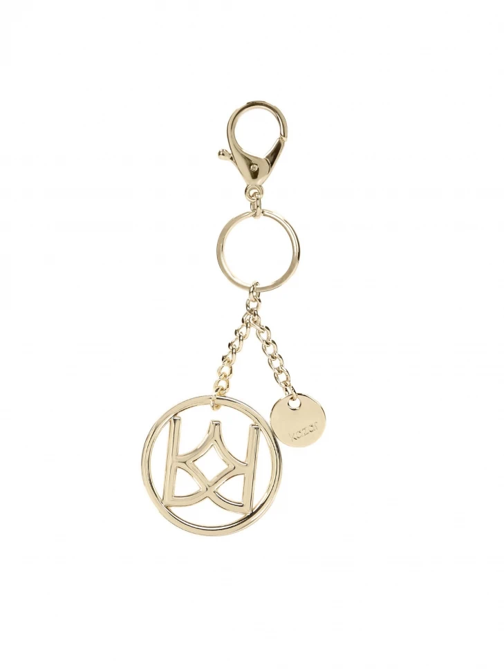 kazar Ladies' golden key ring