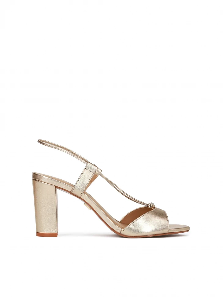 kazar Ladies' golden sandals