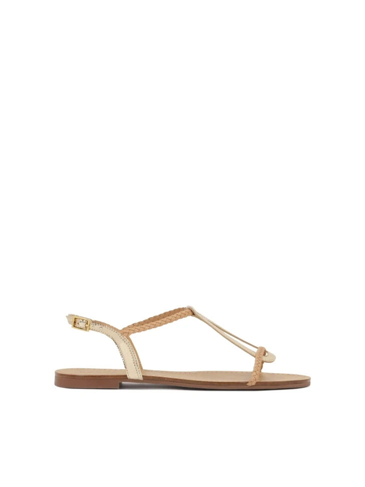 kazar Ladies' golden sandals
