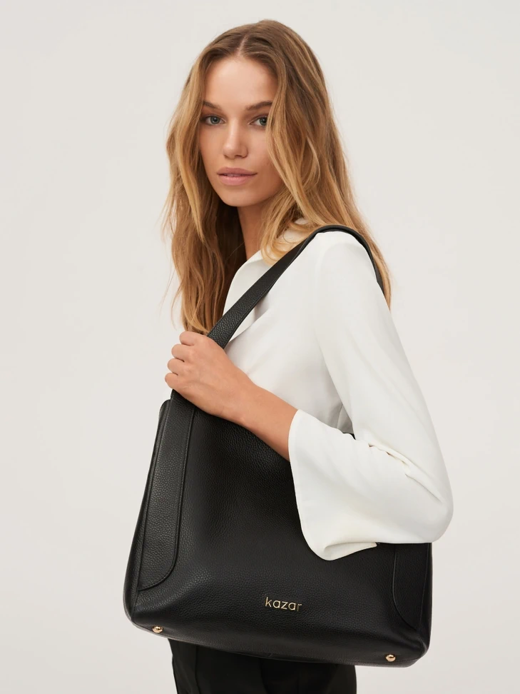 Kazar Ladies’ Leather Bag With A Unique Shape