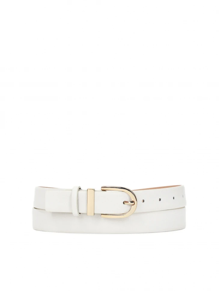 kazar Ladies' off-white belt