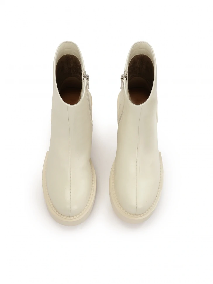 Kazar Ladies’ Off-white Booties