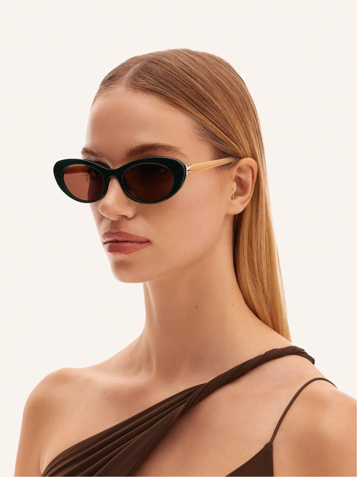 Kazar Ladies' Oval Sunglasses