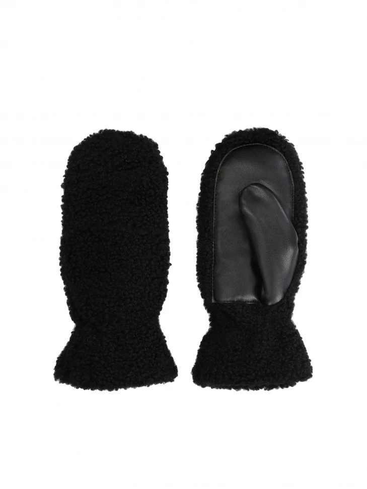 Kazar Ladies' Plush Mittens With One Finger