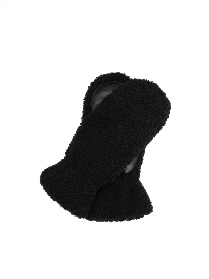 kazar Ladies' plush mittens with one finger