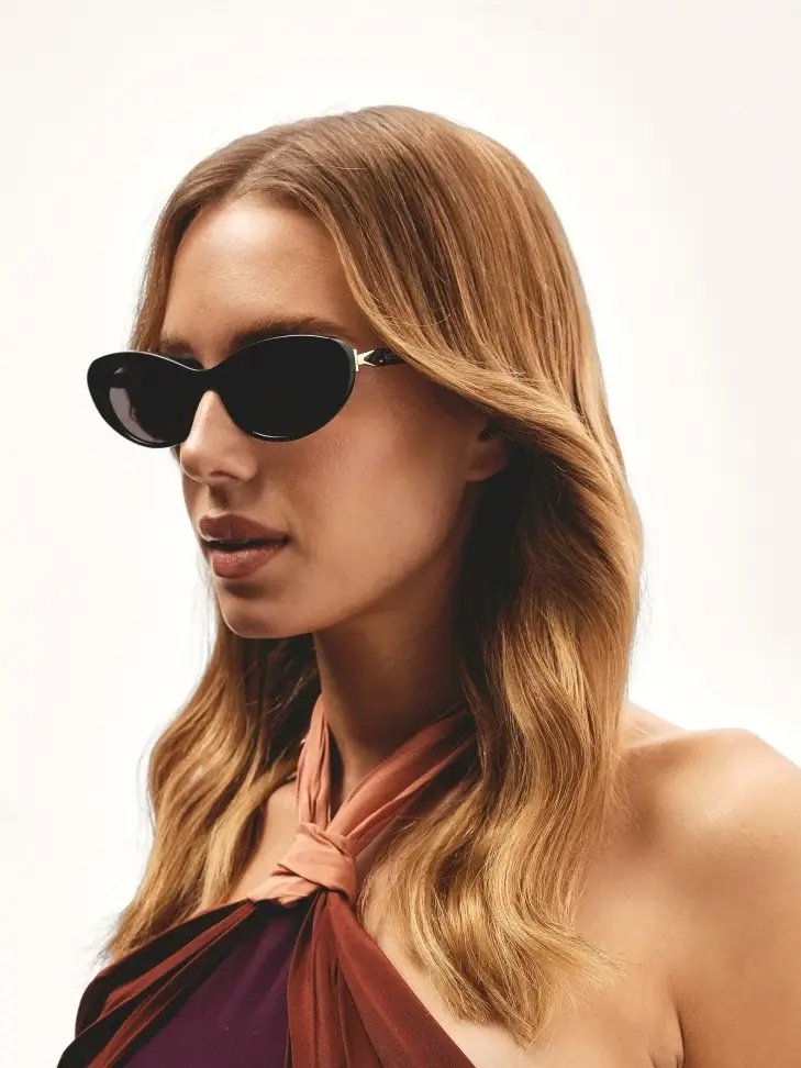 Kazar Ladies' Sunglasses With Colourful Temples