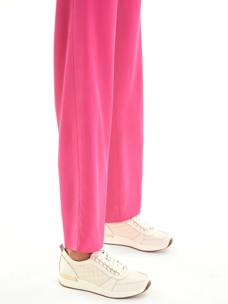 Kazar Ladies’ White And Beige Sneakers