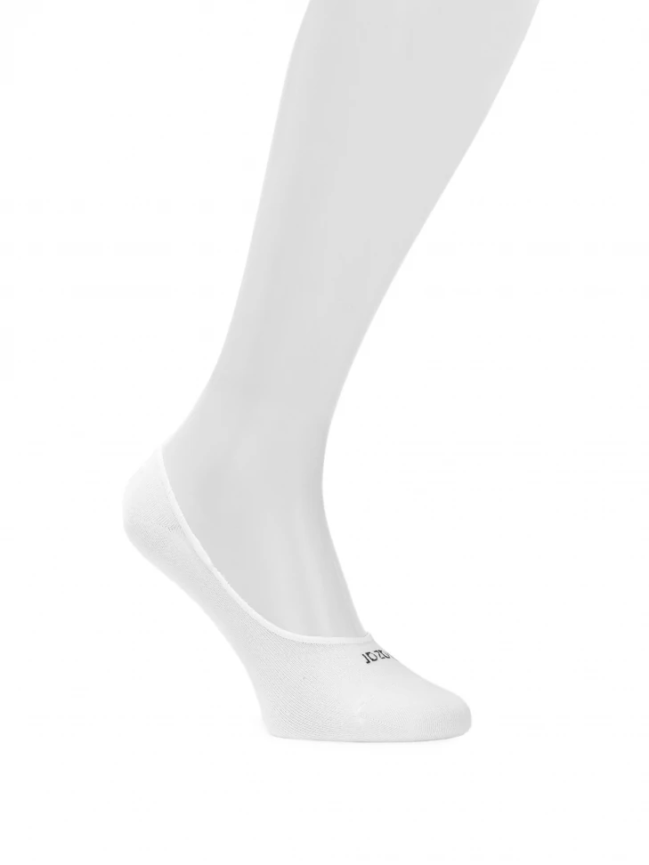 kazar Ladies' white no-show socks