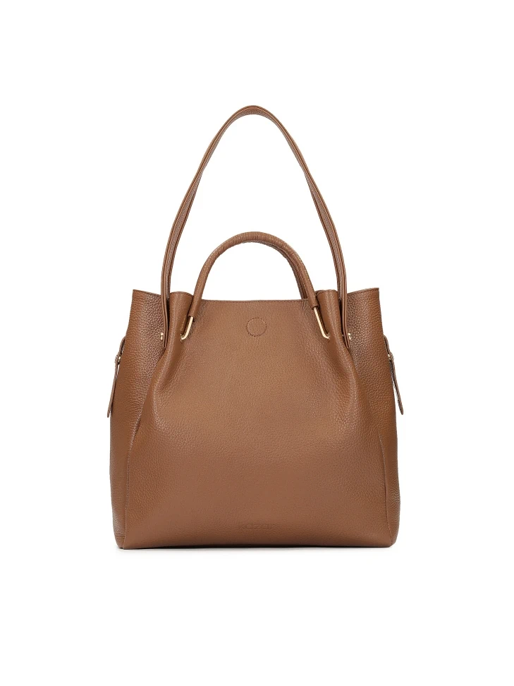 kazar Large brown handbag with original handles
