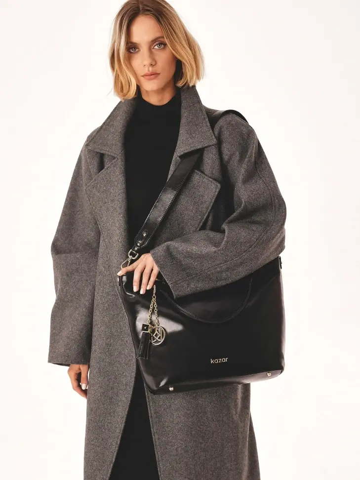 Kazar Large Casual Leather Handbag