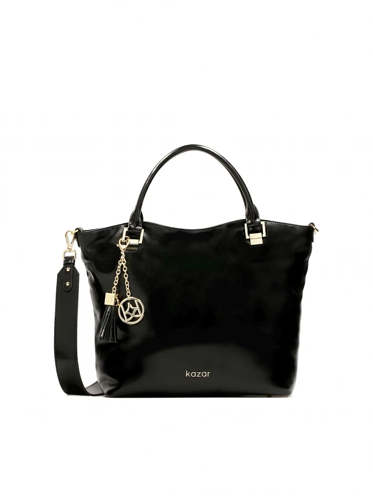 kazar Large casual leather handbag