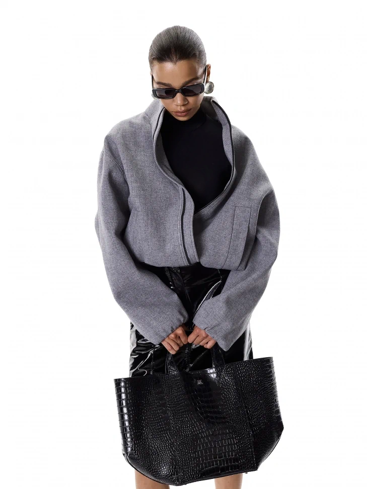 Kazar Large Leather Tote Bag