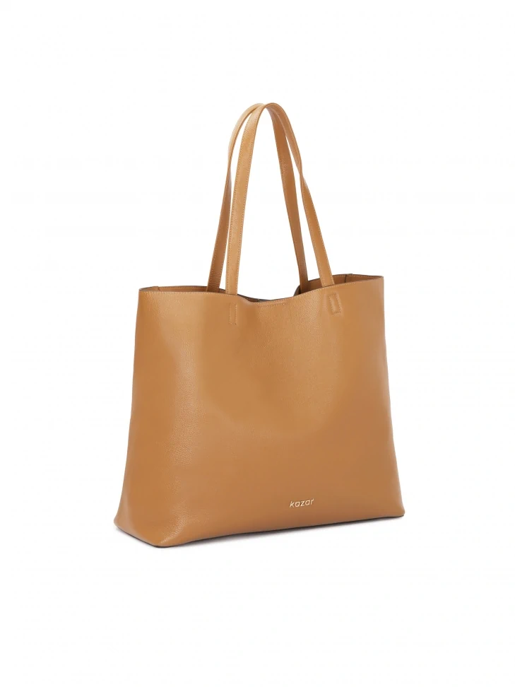 Kazar Large Light Brown Shoulder Bag