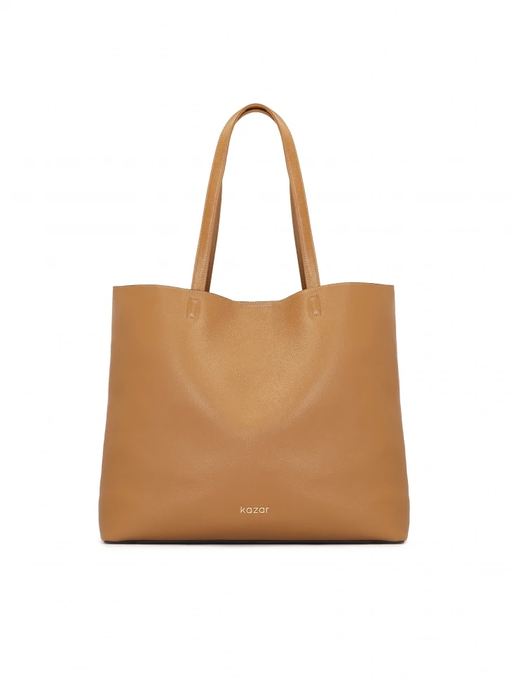 kazar Large light brown shoulder bag