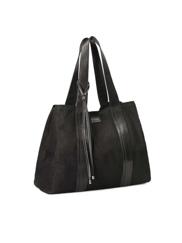 Kazar Large Loose Fabric Handbag