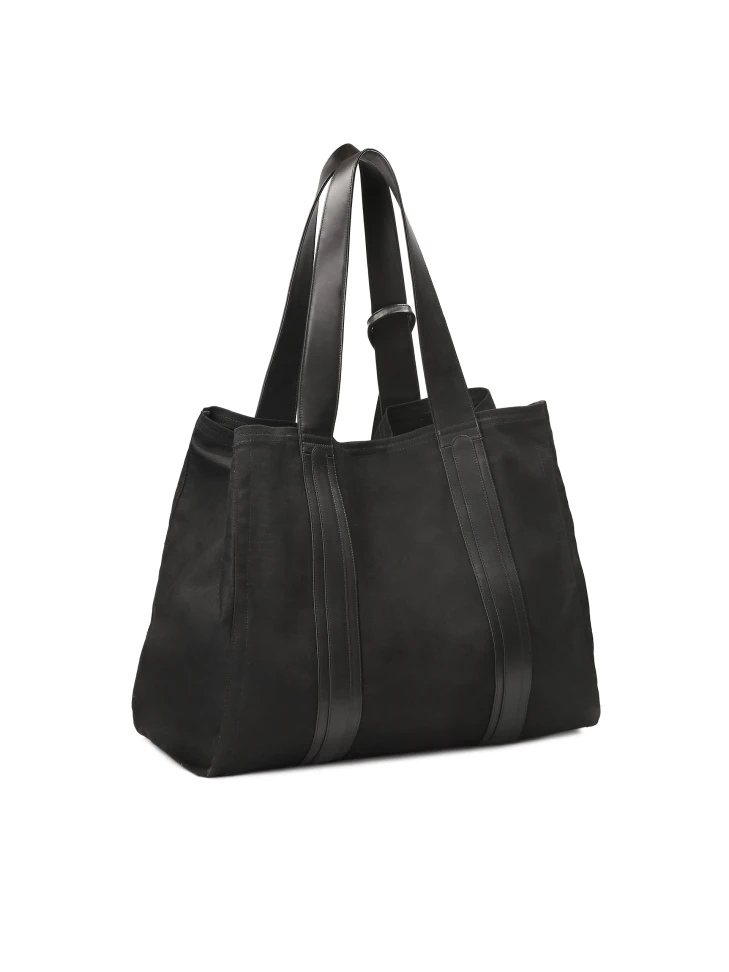 Kazar Large Loose Fabric Handbag