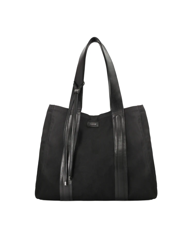 kazar Large loose fabric handbag