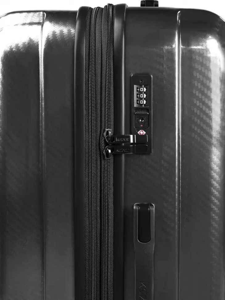 Kazar Large Luxury Suitcase In Gray Color