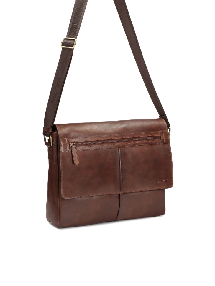 Kazar Large Men's Bag With Wide Strap
