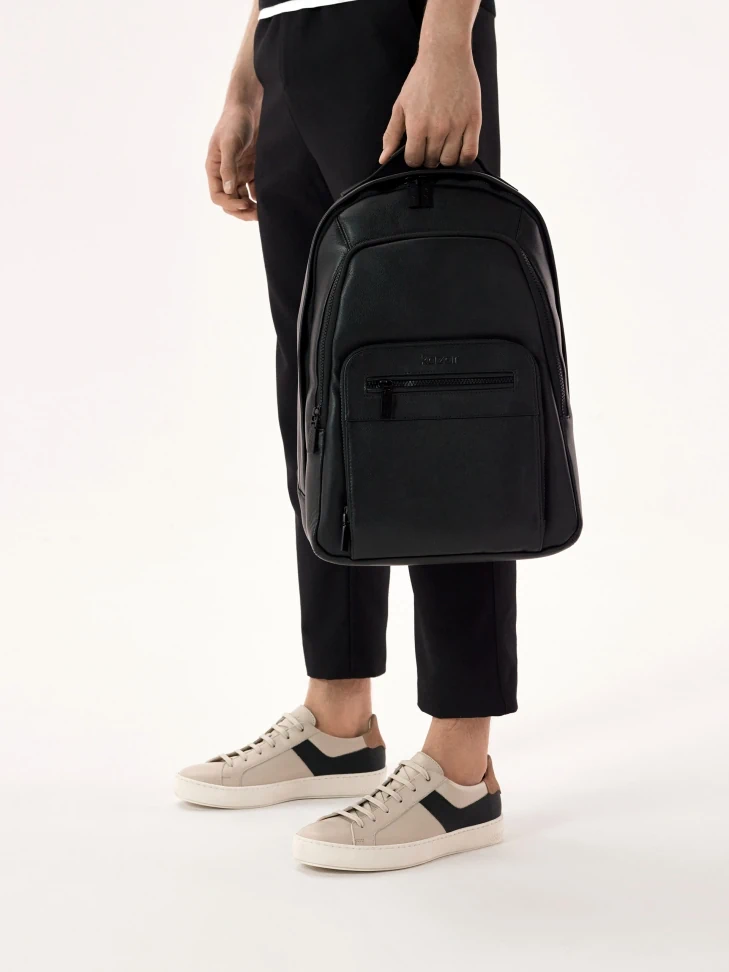 Kazar Large Men's Leather Backpack