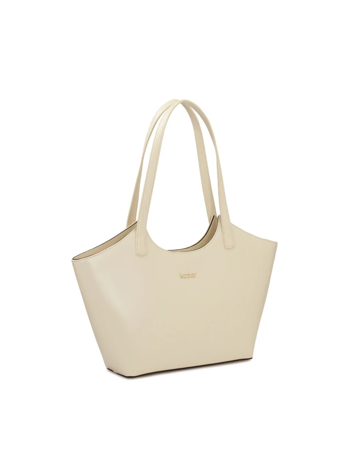 Kazar Large Shoulder Bag With Rigid Construction