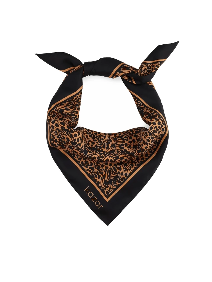 kazar Large silk scarf
