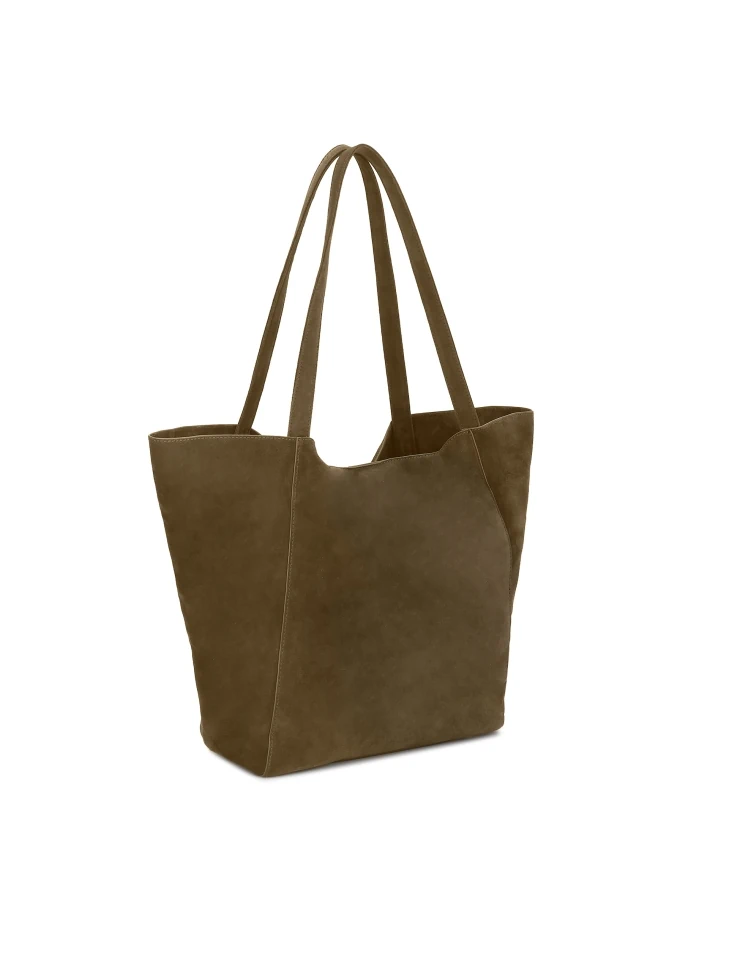 Kazar Large Suede Shoulder Bag