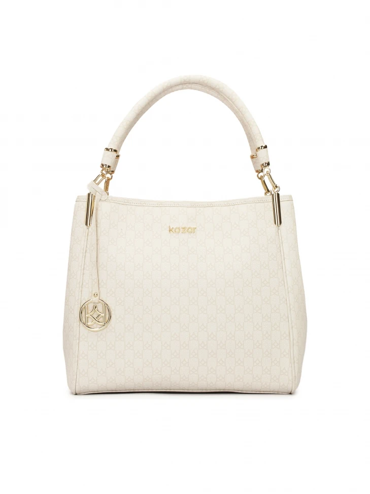 kazar Large urban shoulder bag with key ring